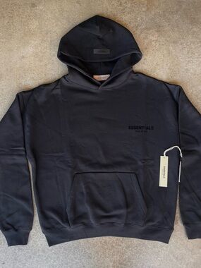 Fear of God Essentials SS22 Black Hoodie